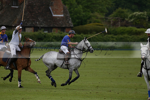 Burningfold v Combe Place in a June 4 Goal Cup polo match 2013.06.11