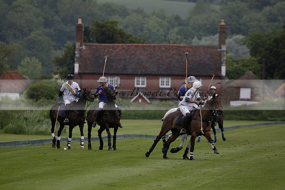 Burningfold v Combe Place in a June 4 Goal Cup polo match 2013.06.11