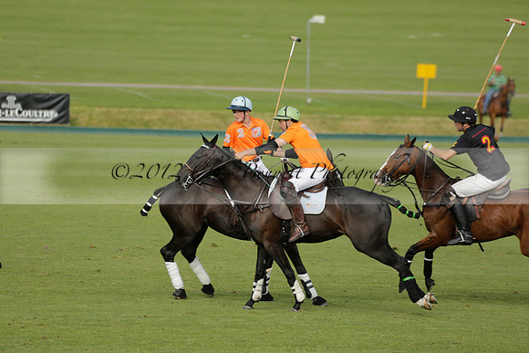 Shoreline v Cowdray Vikings in a Easebourne Cup Semi-final Polo match 2013.06.07