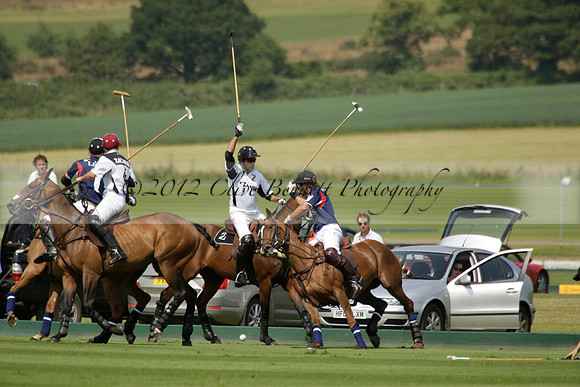 Zacara v Les Lions in a Veuve Clicquot Gold Cup Polo Match 2013.07.06