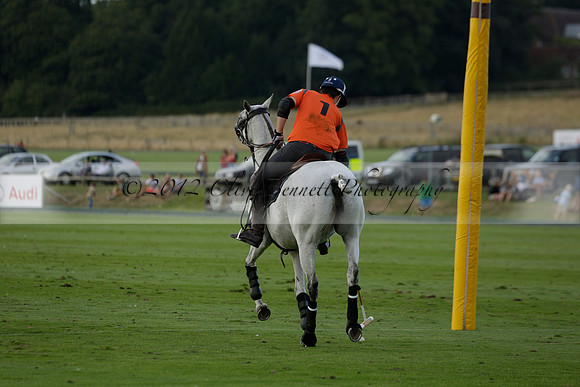 The Junior HPA / Polo Club Gannon 1  polo match and presentations at Cowdray Park Polo Club on Friday 09  August 2013