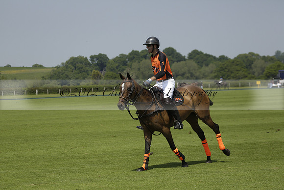 Four Quarters Orange v Montana in a Cicero Cup Polo match 2013.06.06