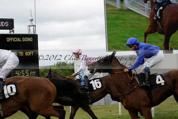Race 6 Goodwood The British Stallion Studs Turf Club E.B.F. Fillies Stakes. 20130731. Race winner Ribbons owner Elite Racing Club