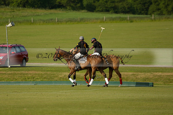Shoreline v Cowdray Vikings in a Easebourne Cup Semi-final Polo match 2013.06.07