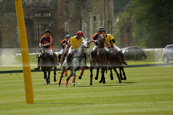 Las Estrellas v Four Quarters Blue in the final of the Jubilee Cup Polo match 2013.06.02