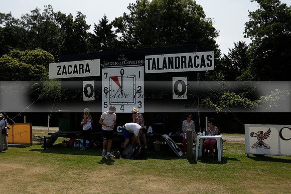 Zacara v Talandracas in a Veuve Clicquot Gold Cup Polo Match 2013.07.18