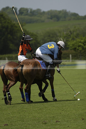 Four Quarters Orange v Montana in a Cicero Cup Polo match 2013.06.06