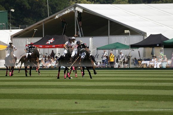 Zacara v Talandracas in a Veuve Clicquot Gold Cup Polo Match 2013.07.18