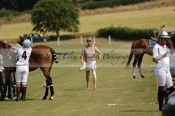 Cowdray Vikings v Enigma in a Bloom British Ladies Open Championship Polo match 2013.07.17