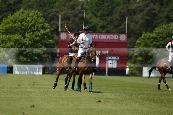 Black Bears v Salkeld in a Cartier Queens Cup polo match 2013.06.05