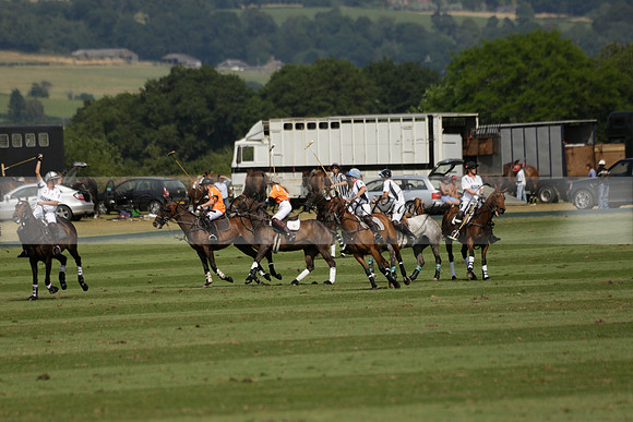 Cowdray Vikings v Enigma in a Bloom British Ladies Open Championship Polo match 2013.07.17
