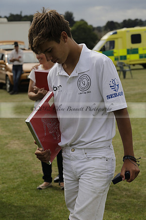 The Colts Cup presentation at Cowdray Park Polo Club on Lawns 2 on Thursday 15 August 2013 2013.08.15