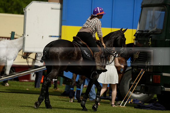 Las Estrellas v Four Quarters Blue in the final of the Jubilee Cup Polo match 2013.06.02