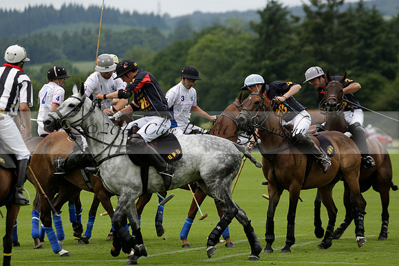 El Remanso v Black Bears in a Veuve Clicquot Gold Cup Polo Match 2013.06.26