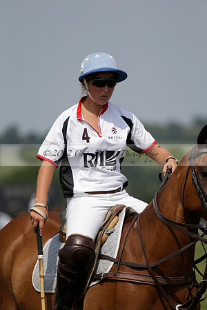 Cowdray Vikings v Enigma in a Bloom British Ladies Open Championship Polo match 2013.07.17