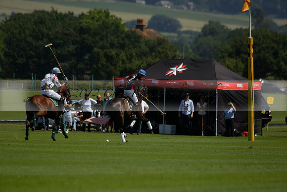 Enigma v Dubai in a Veuve Clicquot Gold Cup Polo Match 2013.07.08