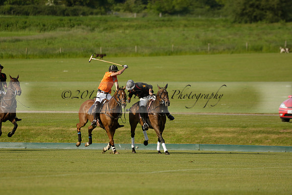 Shoreline v Cowdray Vikings in a Easebourne Cup Semi-final Polo match 2013.06.07