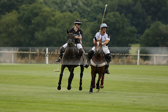 Beau Design v Boscom in an August Rother Cup 4 goal polo match at Cowdray Park Polo Club on Wednesday 07 August 2013