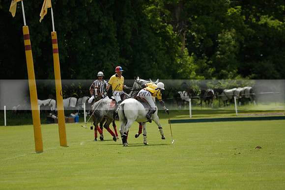 Las Estrellas v Four Quarters Blue in the final of the Jubilee Cup Polo match 2013.06.02