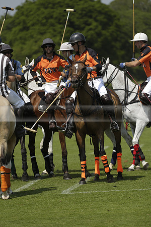 Four Quarters Orange v Montana in a Cicero Cup Polo match 2013.06.06