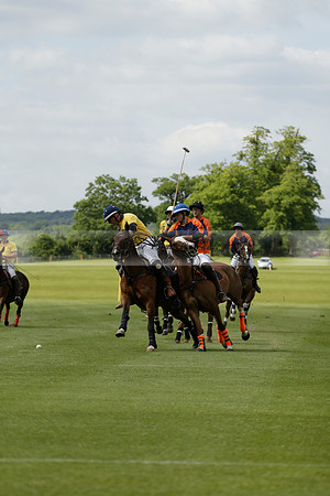 Las Estrellas v Four Quarters Blue in the final of the Jubilee Cup Polo match 2013.06.02
