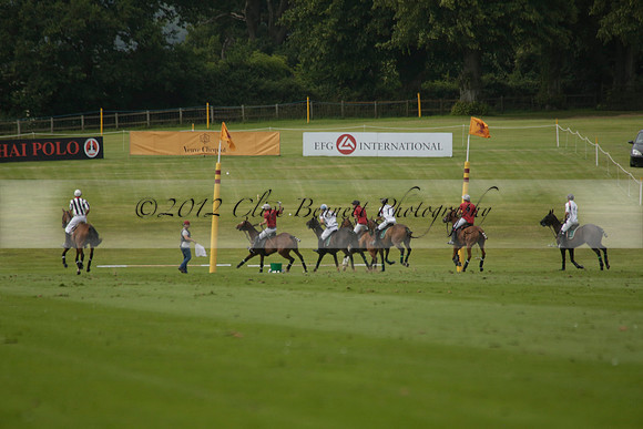 Dubai v La Bamba de Areco in a Veuve Clicquot Gold Cup Polo Match 2013.07.04