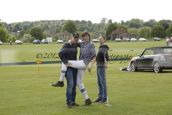 Las Estrellas v Four Quarters Blue in the final of the Jubilee Cup Polo match 2013.06.02