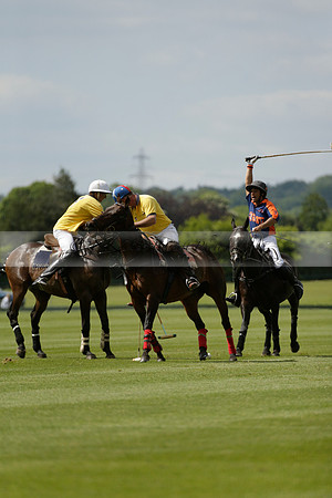 Las Estrellas v Four Quarters Blue in the final of the Jubilee Cup Polo match 2013.06.02