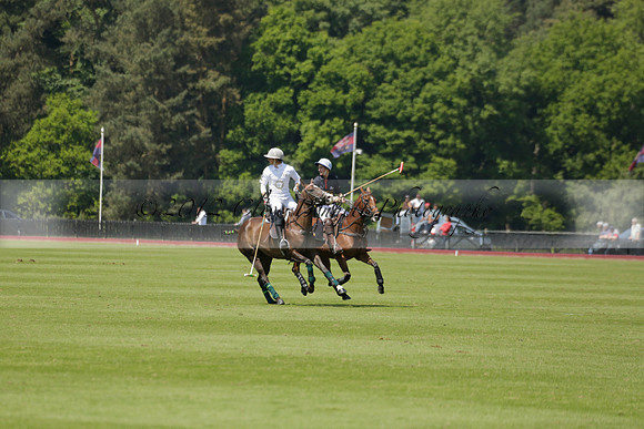 Black Bears v Salkeld in a Cartier Queens Cup polo match 2013.06.05