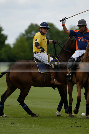 Las Estrellas v Four Quarters Blue in the final of the Jubilee Cup Polo match 2013.06.02