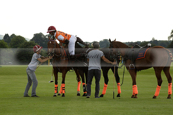 Enigma v Thai Polo in a Veuve Clicquot Gold Cup Polo Match 2013.06.25