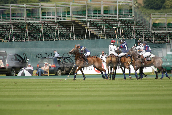 Zacara v Les Lions in a Veuve Clicquot Gold Cup Polo Match 2013.07.06