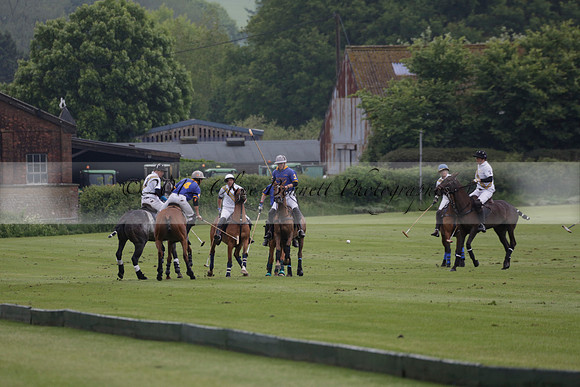 Burningfold v Combe Place in a June 4 Goal Cup polo match 2013.06.11