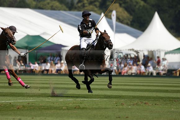Zacara v Talandracas in a Veuve Clicquot Gold Cup Polo Match 2013.07.18