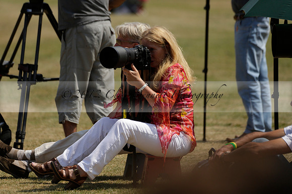 Zacara v Talandracas in a Veuve Clicquot Gold Cup Polo Match 2013.07.18