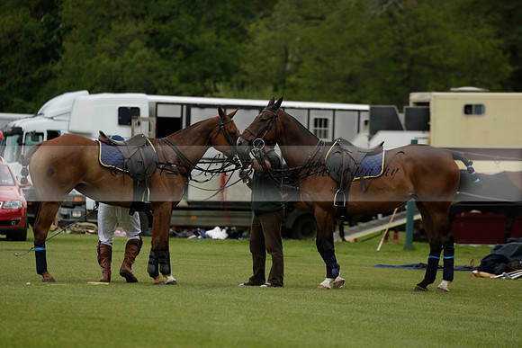 Las Estrellas v Four Quarters Blue in the final of the Jubilee Cup Polo match 2013.06.02