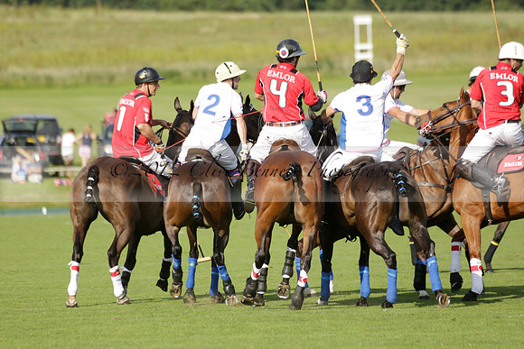 El Remanso v Emlor in a Veuve Clicquot Gold Cup Polo Match 2013.06.30
