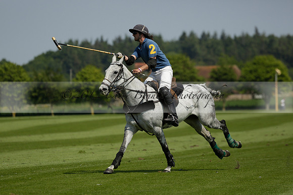 Four Quarters Orange v Montana in a Cicero Cup Polo match 2013.06.06