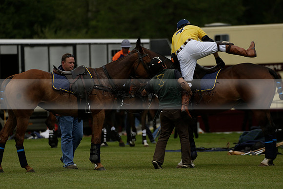 Las Estrellas v Four Quarters Blue in the final of the Jubilee Cup Polo match 2013.06.02