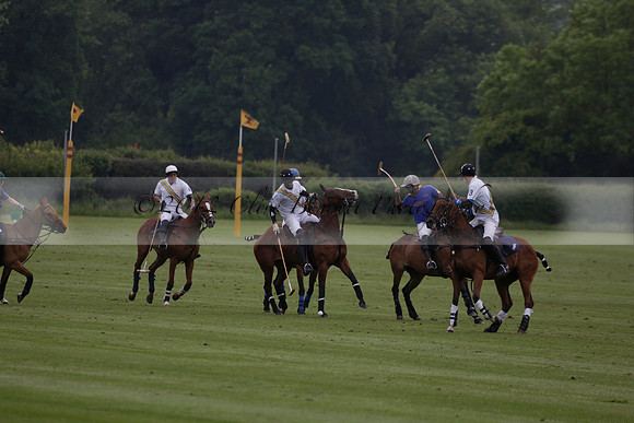 Burningfold v Combe Place in a June 4 Goal Cup polo match 2013.06.11