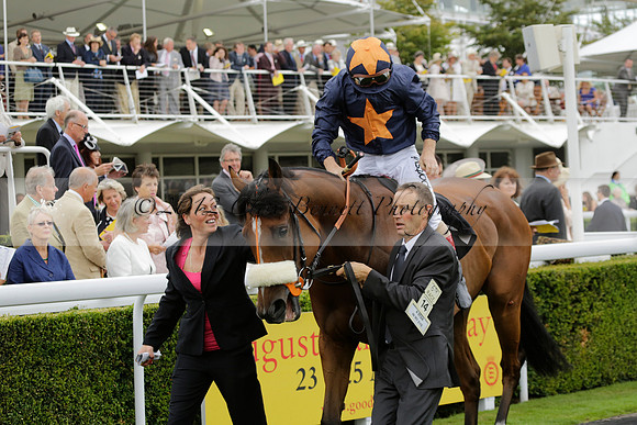 Race 6 Goodwood The British Stallion Studs Turf Club E.B.F. Fillies Stakes. 20130731. Race winner Ribbons owner Elite Racing Club