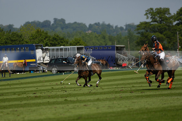 Four Quarters Orange v Montana in a Cicero Cup Polo match 2013.06.06