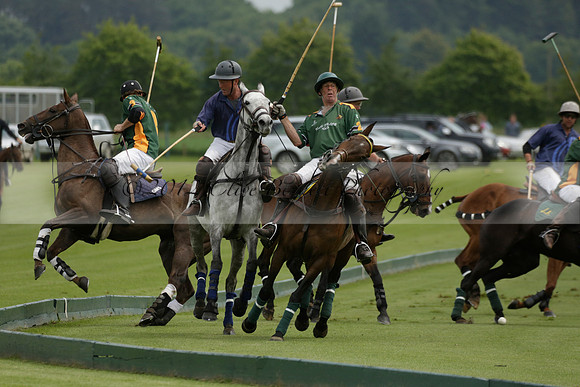 Maiz Dulce v Burningfold in an Easebourne Cup polo match 2013.06.07