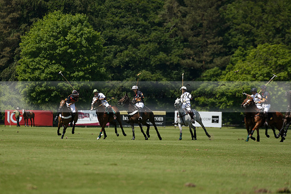 Black Bears v Salkeld in a Cartier Queens Cup polo match 2013.06.05