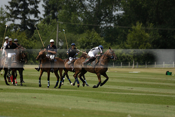 Silver Fox v Wintershall in a July 4 Goal Polo match 2013.07.17