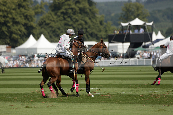 Zacara v Talandracas in a Veuve Clicquot Gold Cup Polo Match 2013.07.18