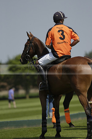 Four Quarters Orange v Montana in a Cicero Cup Polo match 2013.06.06