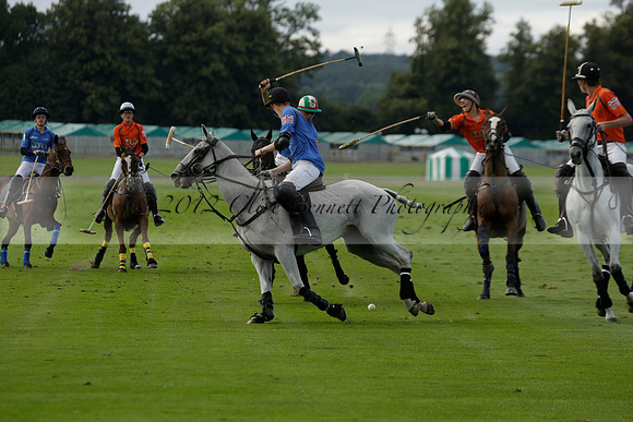 The Junior HPA / Polo Club Gannon 1  polo match and presentations at Cowdray Park Polo Club on Friday 09  August 2013