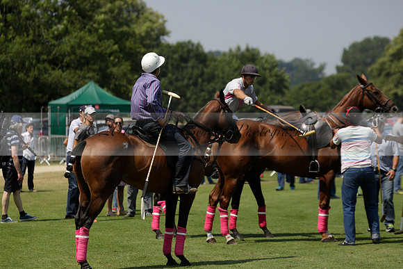 Zacara v Talandracas in a Veuve Clicquot Gold Cup Polo Match 2013.07.18