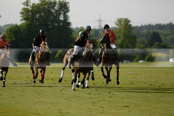 Shoreline v Cowdray Vikings in a Easebourne Cup Semi-final Polo match 2013.06.07